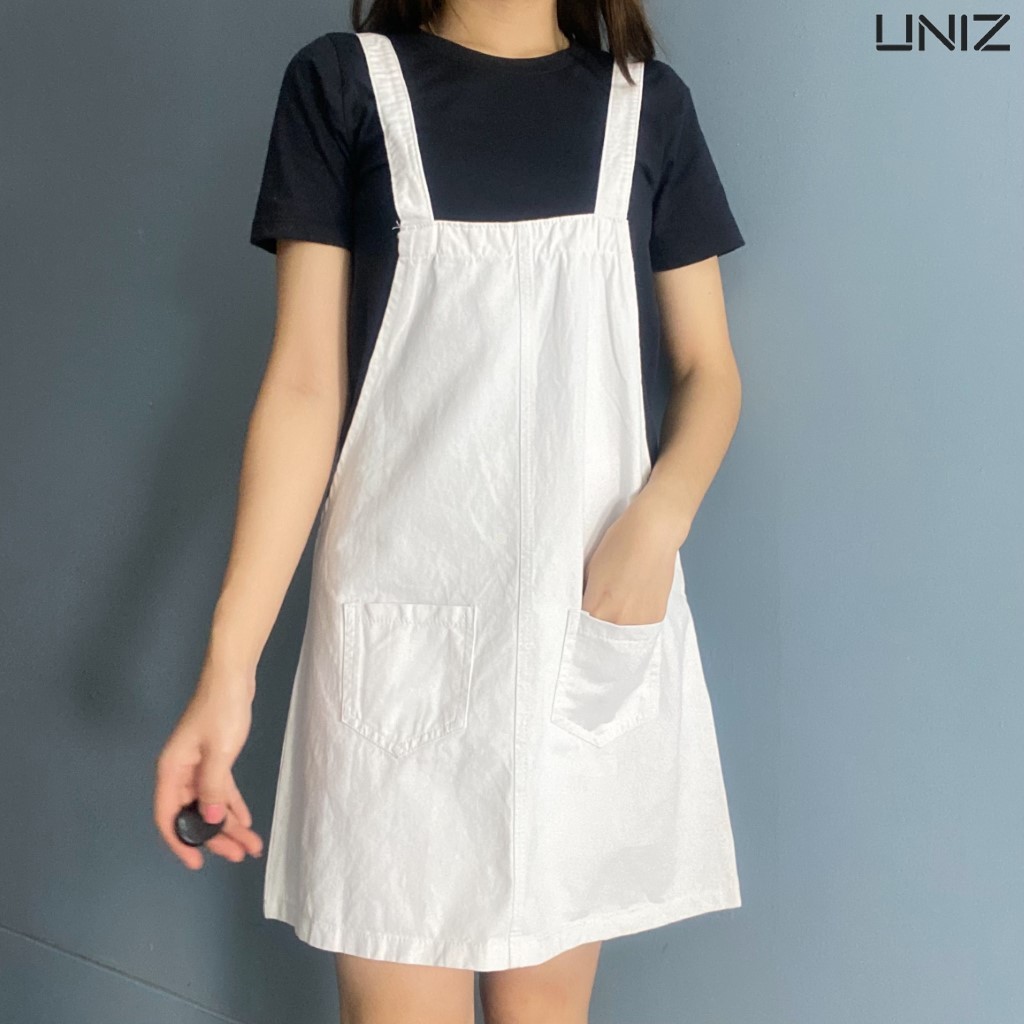 Váy yếm bò 2 váy bò ngắn UNIZ | BigBuy360 - bigbuy360.vn