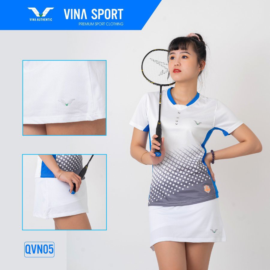 Váy Thể Thao Nữ VVN01  Vina Sport, Quần Tập Gym Tennis , Chất Thun Thấm Hút Mồ Hôi, Thoáng Mát, Full Size- Lapi VN