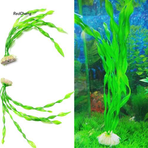 Bụi rong biển giả trang trí bể cá