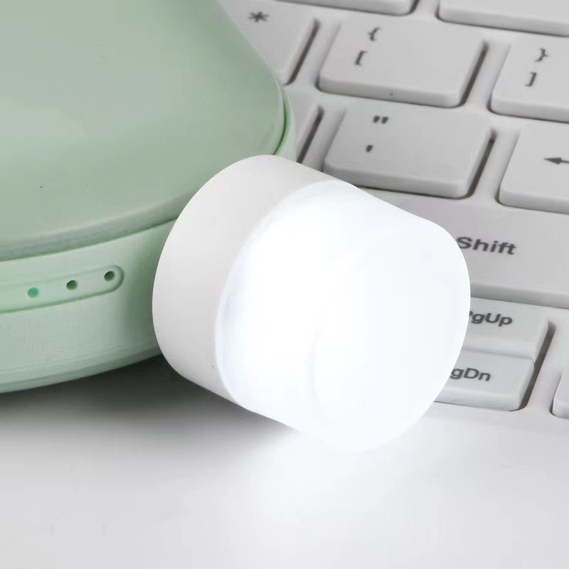 Đèn LED Đọc Sách Mini Bỏ Túi 5V 1W Cổng USB Tiện Dụng ( Trắng - Vàng ) / Đèn Ngủ LED USB Hình Trụ