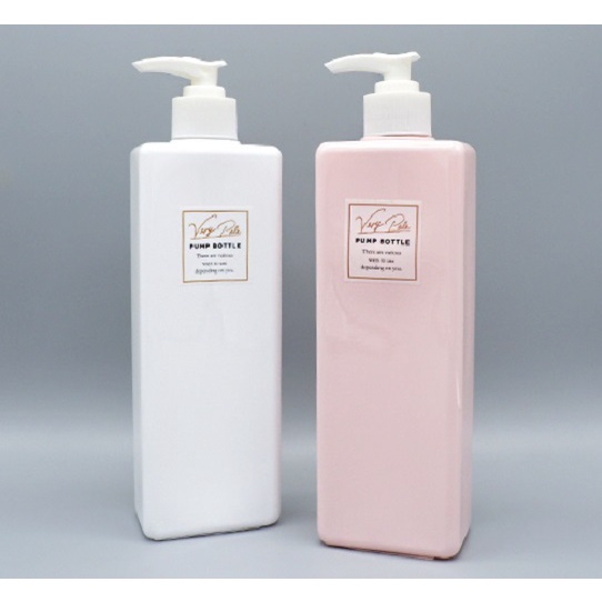 Daiso Bình chiết xà phòng màu Pastel 500ml