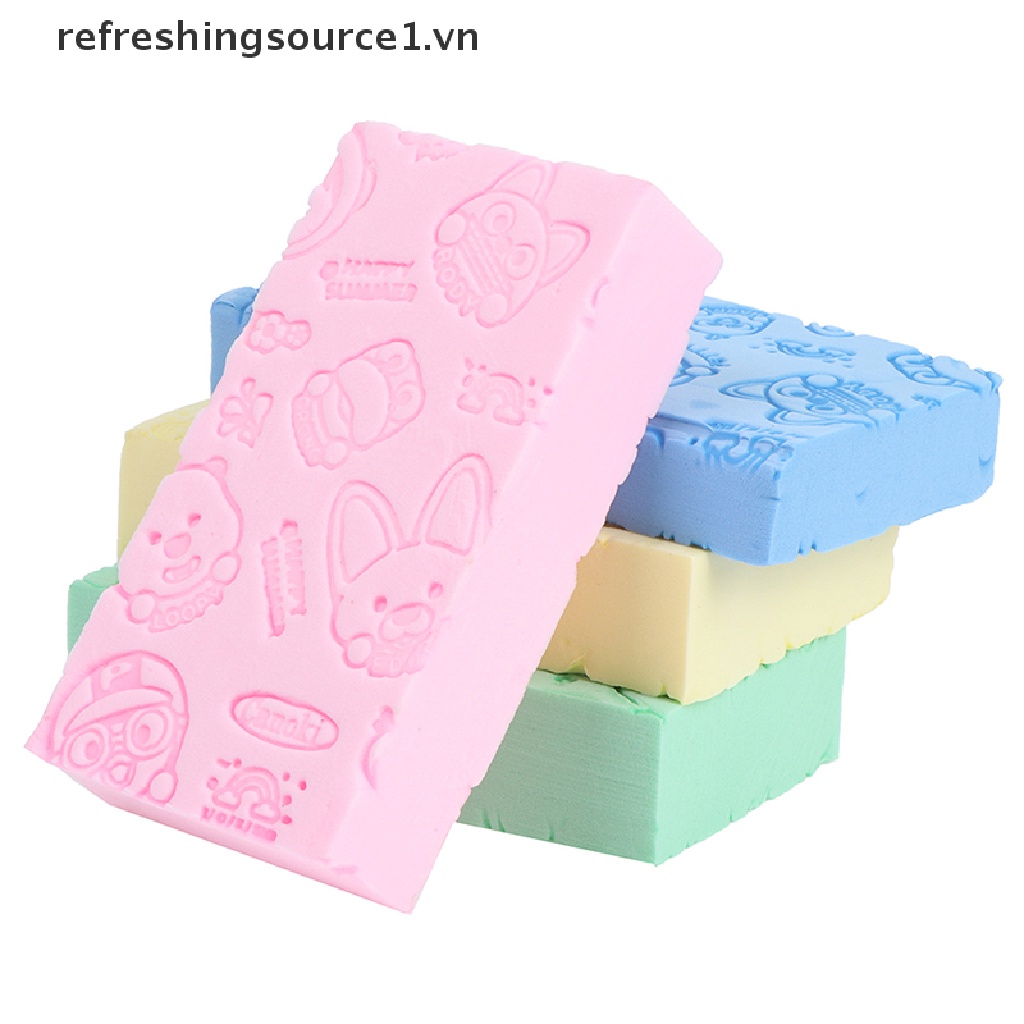 Bông Tắm Cotton Tẩy Tế Bào Chết Mát Xa Làm Sạch Da