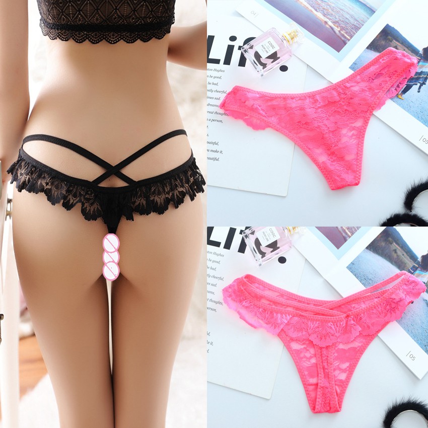 Quần lót nữ ren lọt khe hoạ tiết sexy - Quần lót lọt khe sexy, quần trong, quần chip nữ lọt khe mẫu mới | BigBuy360 - bigbuy360.vn