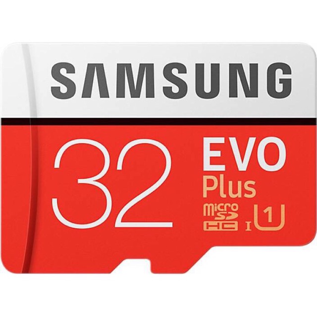 Thẻ Nhớ Samsung EVO Plus U1 32GB Thẻ Nhớ 32Gb Samsung EVO Plus U1 32GB Thẻ nhớ Samsung EVO 32GB