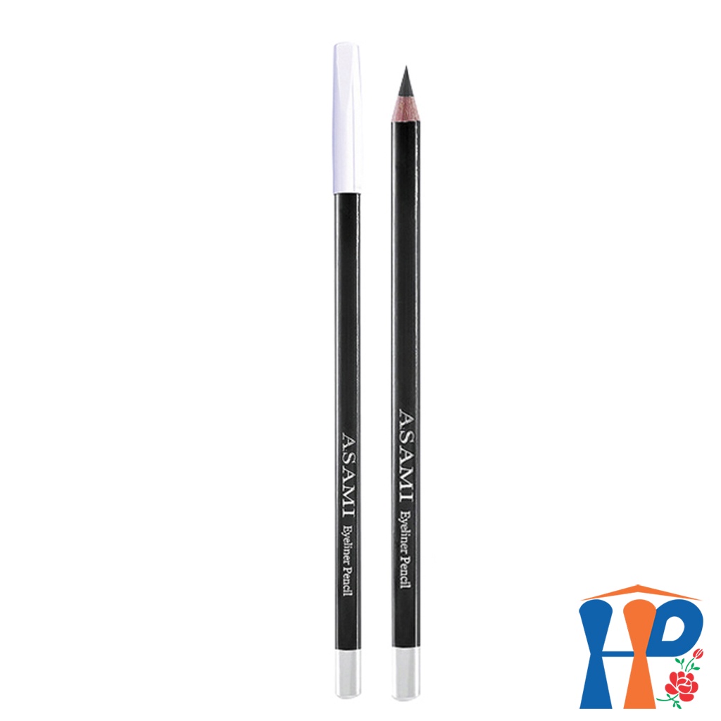 Chì Kẻ Mí Mắt Asami BK01 (đen) - Eyeliner Pencil Hani Peni (viền mí, đường nét thanh mảnh sắc xảo)
