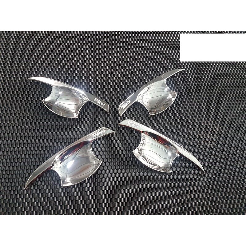 Ốp tay hõm cửa xe Toyota Yarris 2019 2020 2021 mạ crom cao cấp