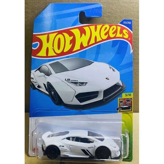 Hotwheels Xe mô hình Lamborghini Coupe trắng