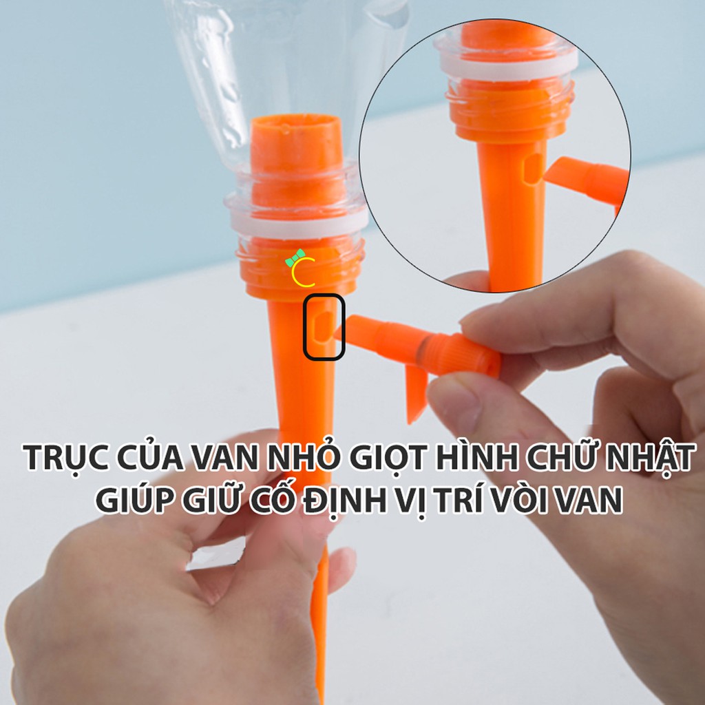 Dụng cụ tưới cây theo phương pháp nhỏ giọt đặt sẵn thời gian bằng nút vặn - CMPK129