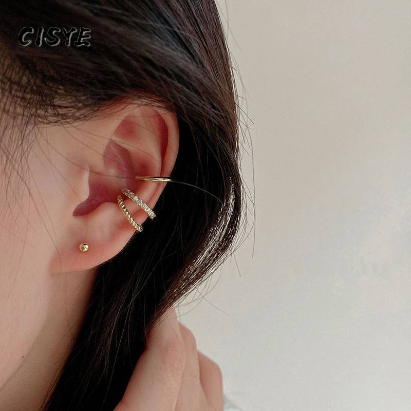 Set 3/ 2/ 1 khuyên tai đính đá thời trang nữ