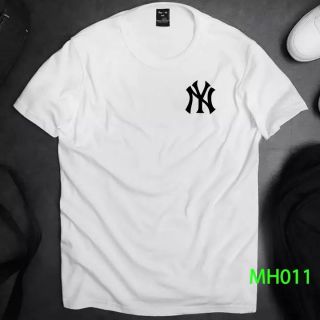 Áo thun logo NY thiết kế in 2 mặt