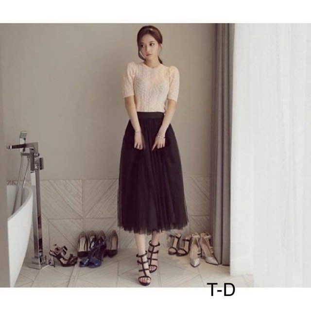 Chân váy trơn _Thu