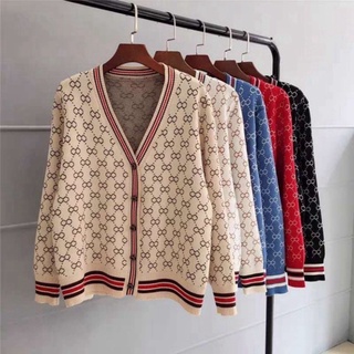 Cardigan len mỏng nữ, áo khoác cadigan len dài tay ulzzang kiểu hàn taobao dáng dài rộng