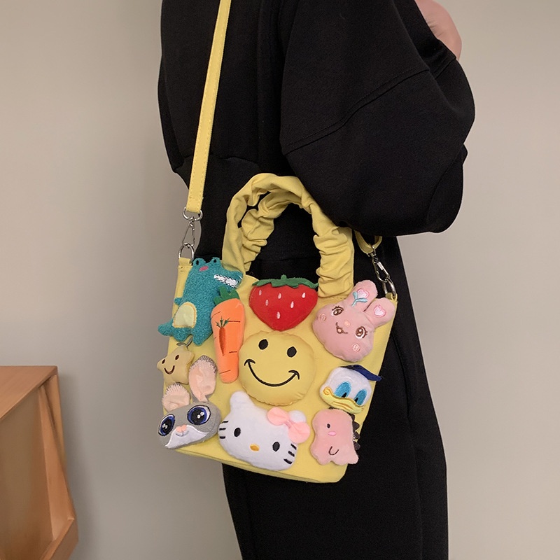 Túi Đeo Vai canvas Cầm Tay Thời Trang 2022 Cho Nữ