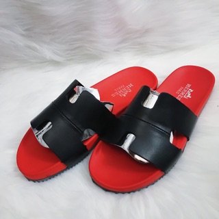 Dép nam quai H. Da bò xịn.