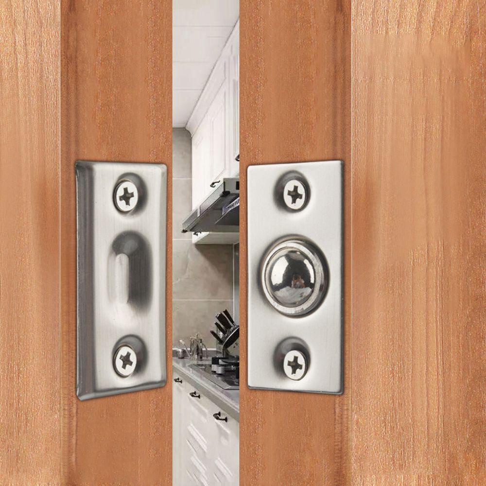 PISTA Bộ 2 Công Tắc Khóa Cửa Tủ Chạm Tiện Lợi