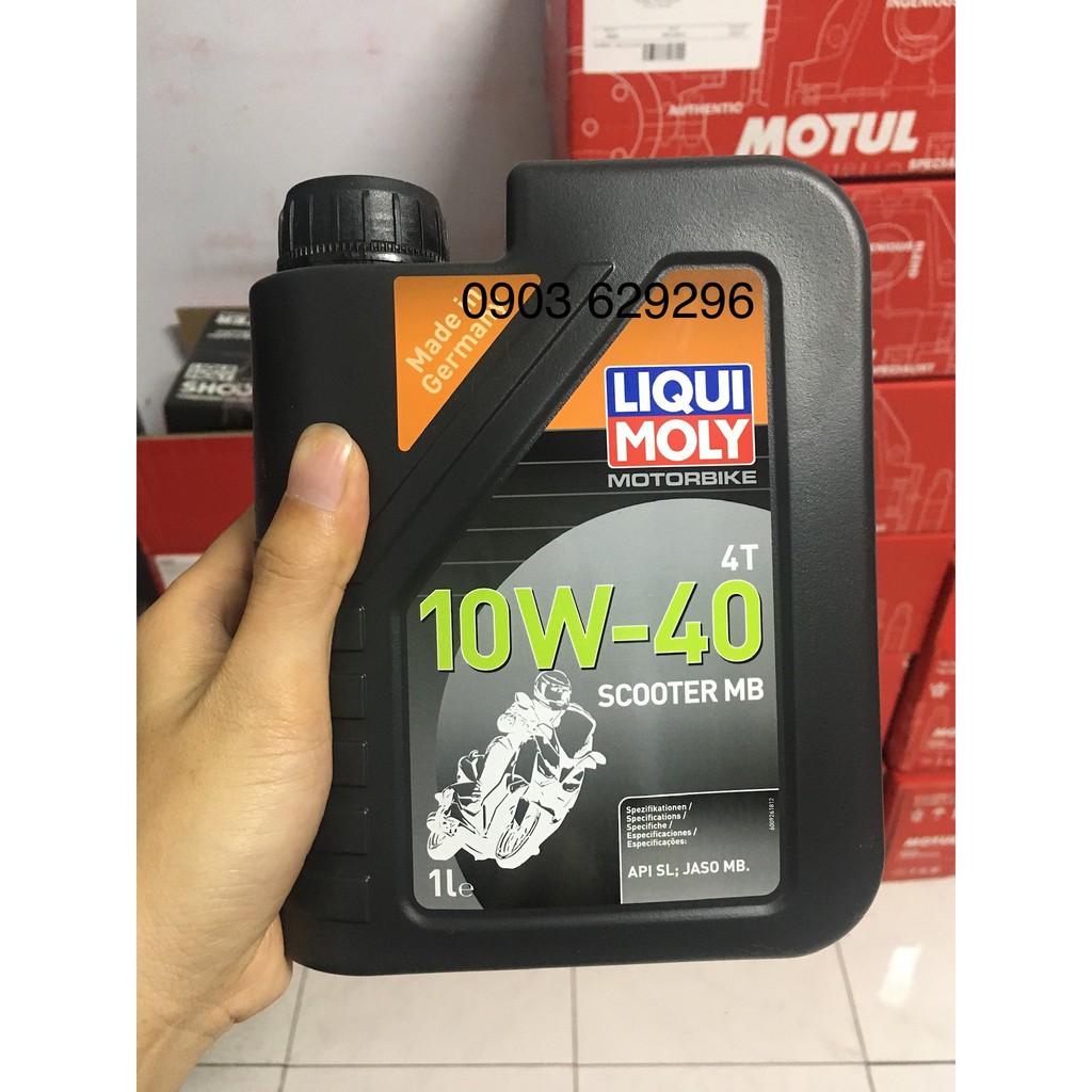 Liqui Moly Scooter MB 10W40 1 lít  - Dầu nhớt xe ga