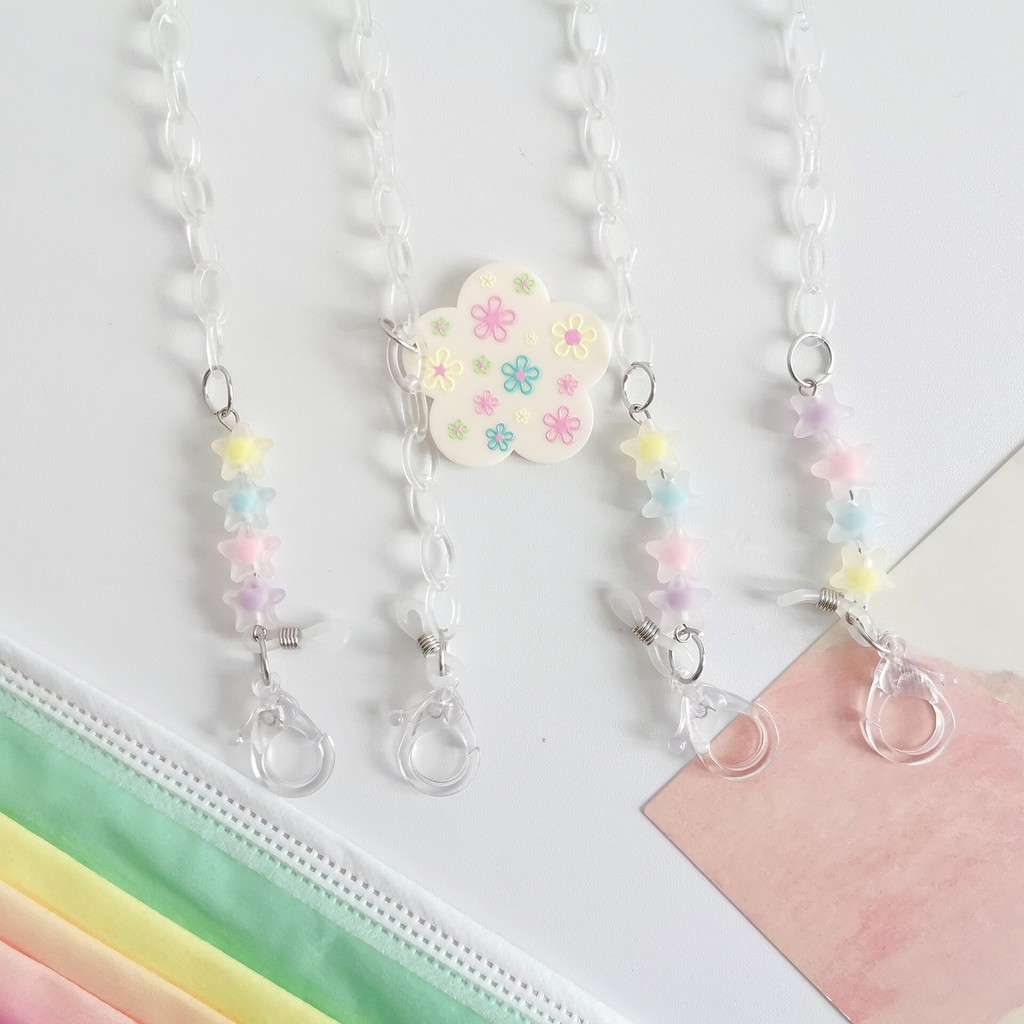 Dây đeo kính hình hoa xinh xắn