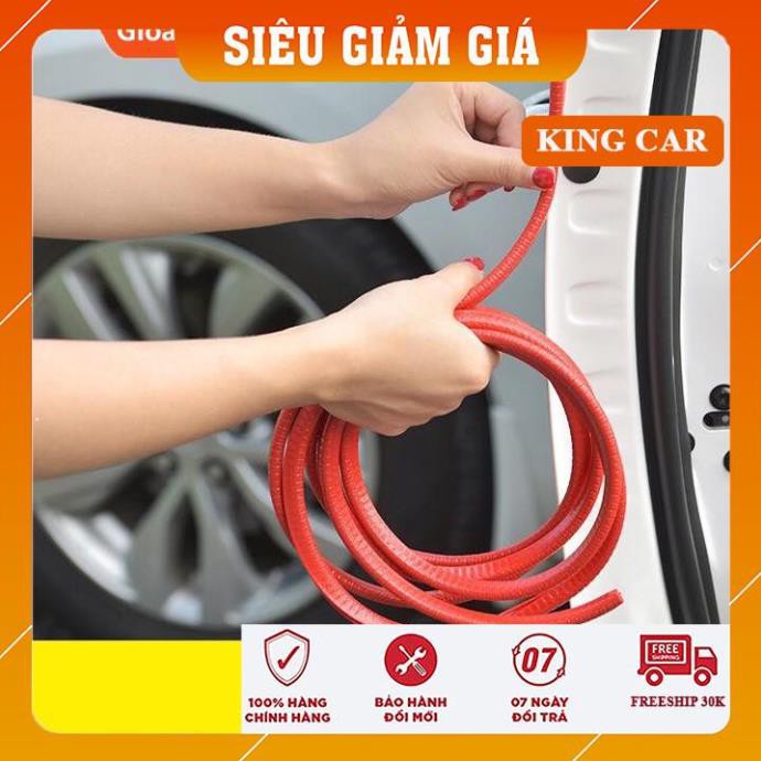 Gioăng cao su nẹp viền cửa chữ U lõi thép chống va chạm cánh cửa ô tô - Shop KingCar