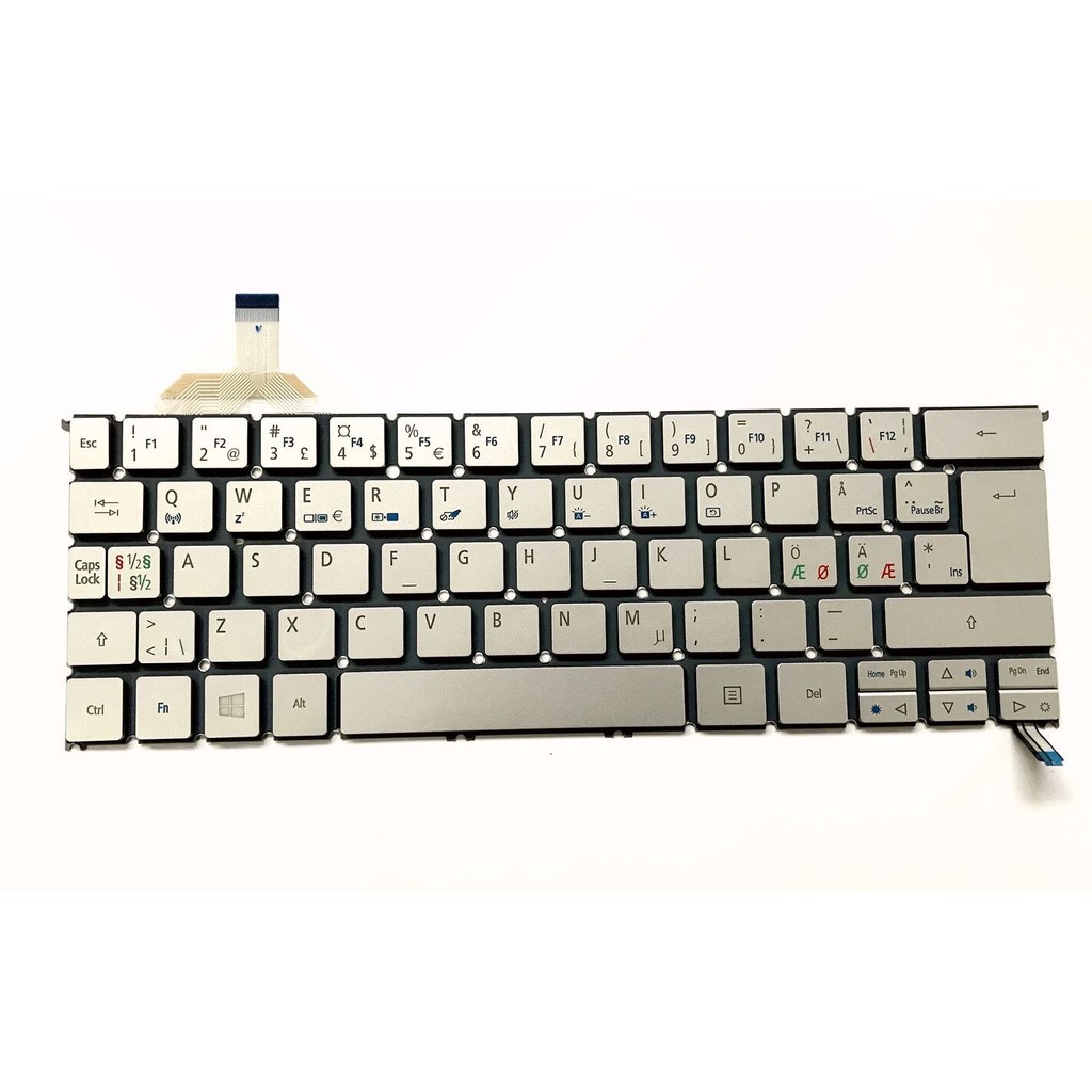 (KEYBOARD) BÀN PHÍM LAPTOP ACER S7-391 dùng cho Aspire S7 S7-391, S7-392 &lt;br&gt;(CÁP PHỤ NẰM Ở GÓC)