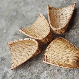 Combo 4 món đồ tre mini nhỏ xinh
