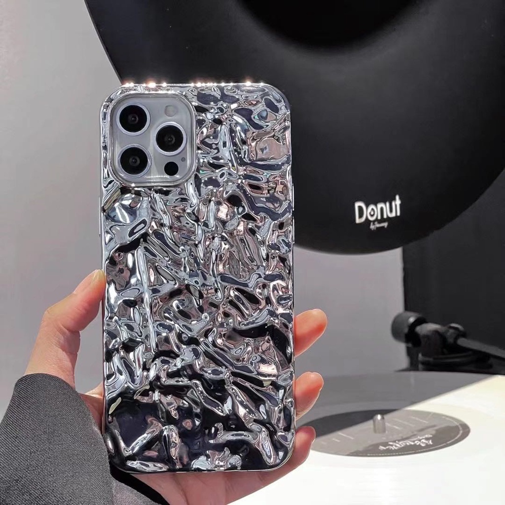Ốp Điện Thoại Tpu In Hình Giấy Thiếc Cho compatible for iPhone 14 13 12 11 pro max x xr xs max 8 plus