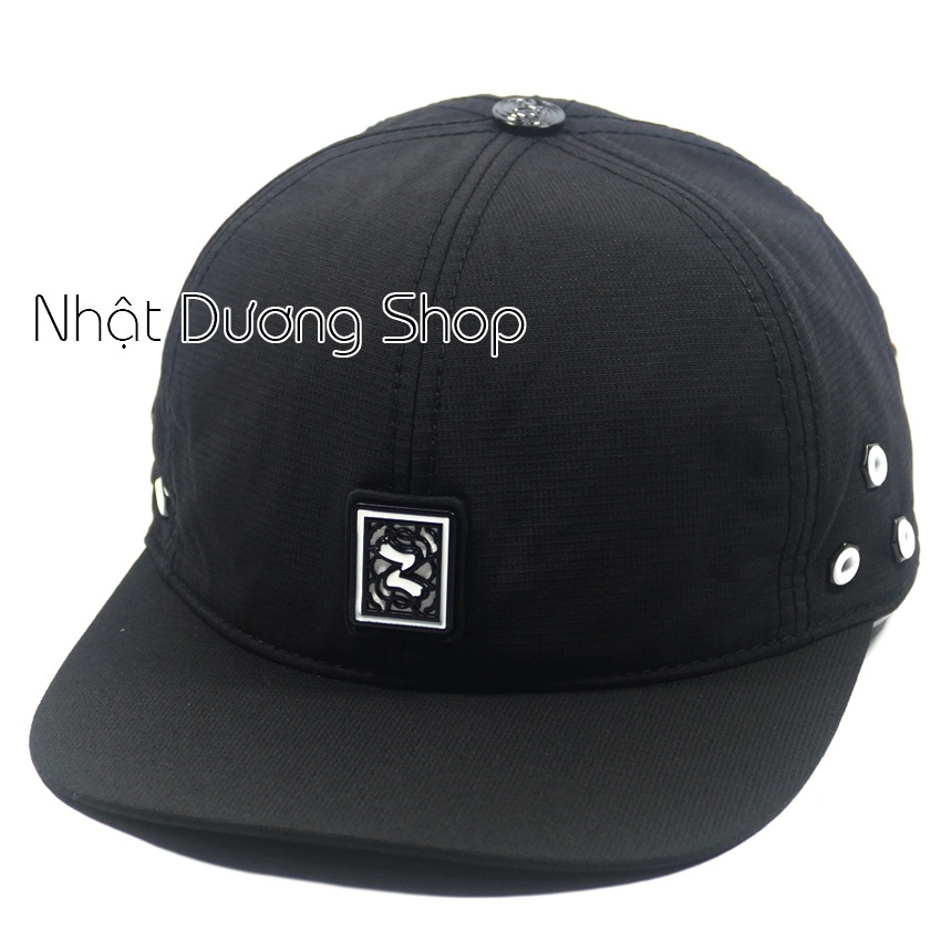 Nón kết xịn Z caps  - Chất liệu vải kaki cao cấp mặt da chữ Z sò kiểu nổi bật