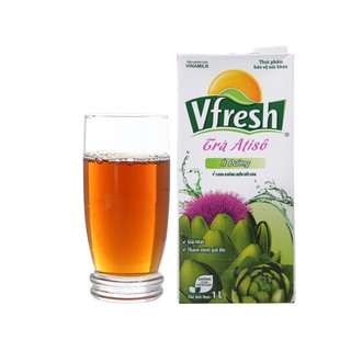 TRÀ ATISÔ ÍT ĐƯỜNG VFRESH - HỘP GIẤY 1L