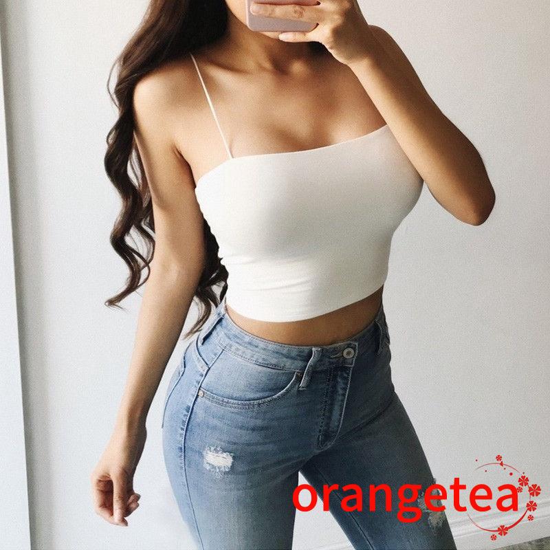 Áo Croptop Sát Nách Thời Trang Mùa Hè Cho Nữ