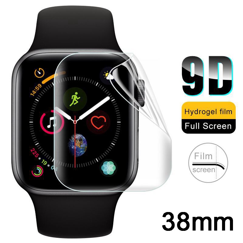 Miếng Dán Bảo Vệ Mặt Đồng Hồ Thông Minh Apple Watch 5 4 3 2 1 Kích Thước 38/ 40/ 42/ 44mm