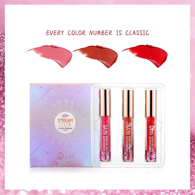 (Hàng Mới Về) Set 3 Son Môi Dưỡng Ẩm Và Chống Thấm Nước Cao Cấp | BigBuy360 - bigbuy360.vn