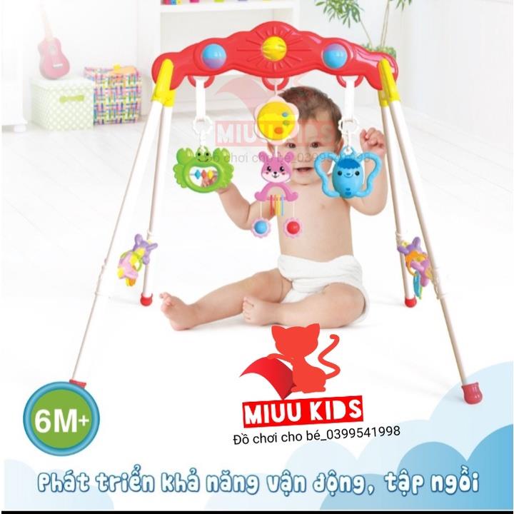 Kệ Chữ A  Mặt Trời Của Bé Phiên Bản Có Nhạc Ru Cao Cấp, Đồ Cho Bé Sơ Sinh Chính Hãng AN Toàn