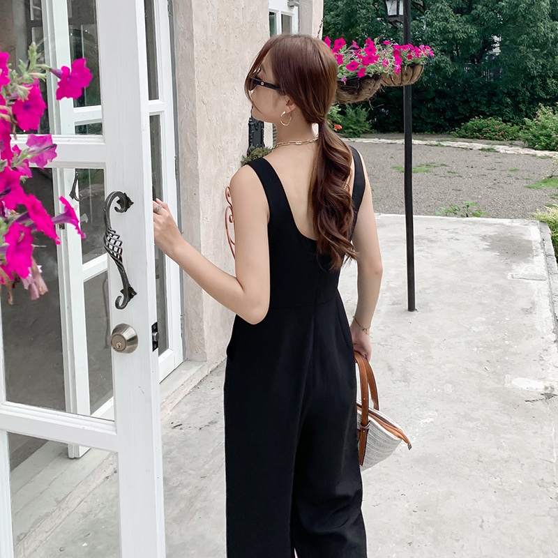 IELGY  Áo Liền Quần Giả Hai Mảnh Dáng Rộng Thời Trang Cho Nữ