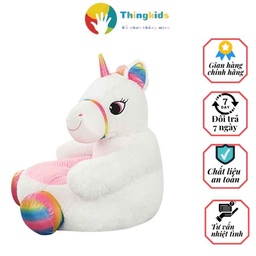 Ghế lười nhồi bông nhiều mẫu hình thú đa năng - Thingkids