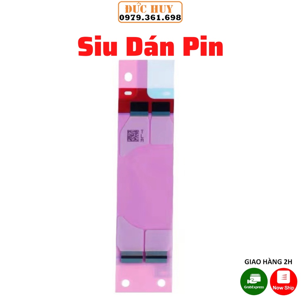 Siu dán pin , keo dán pin iP 5, 5S, 5SE, 6, 6S, 6 Plus, 7 Plus, 8, 8 Plus, X