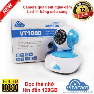 Camera wifi an ninh Vitacam VT1080 2.0Mpx Full HD - VT1080(2018)