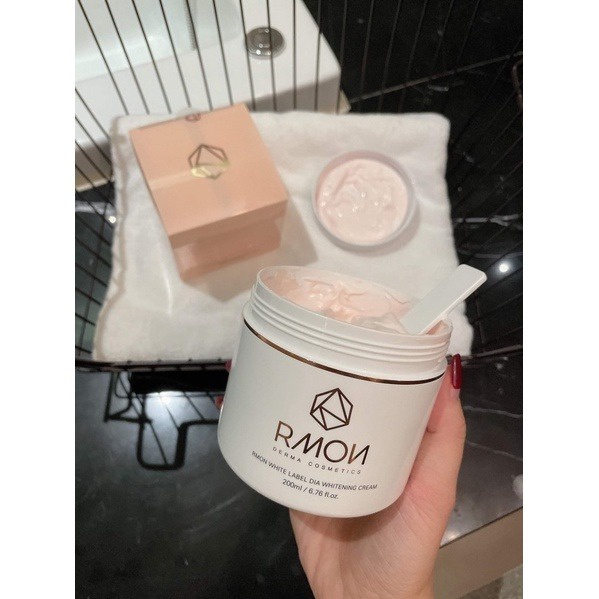 [CHÍNH HÃNG] Kem Dưỡng Trắng Da Body Tế Bào Gốc Rmon White Label Dia Whitening Cream 200ml Hàn Quốc.