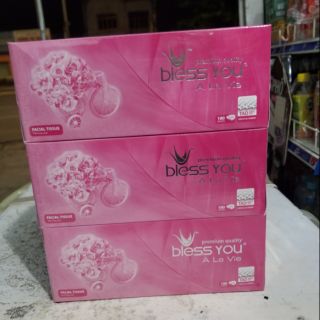 Khăn lụa bless you 180 tờ 2 lớp