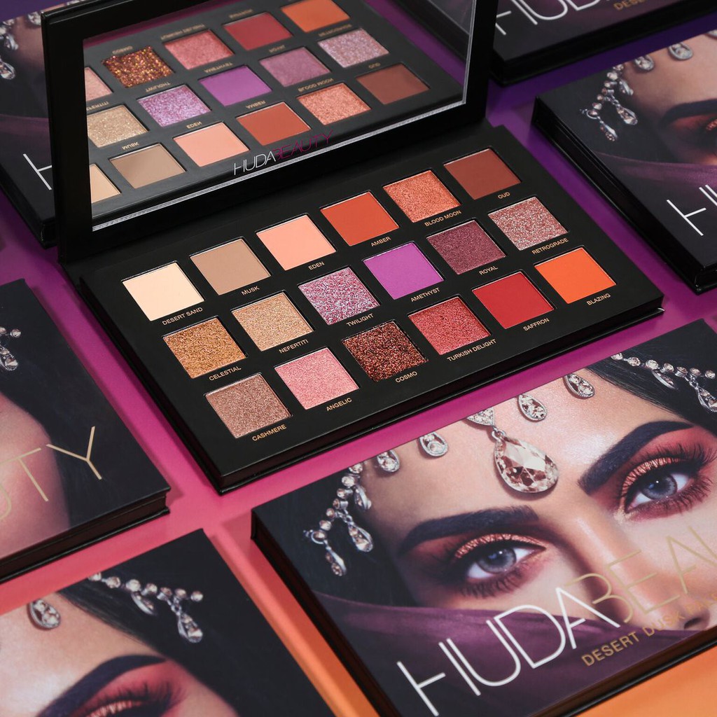 Bảng phấn mắt Huda Desert Dusk Eyeshadow Palette