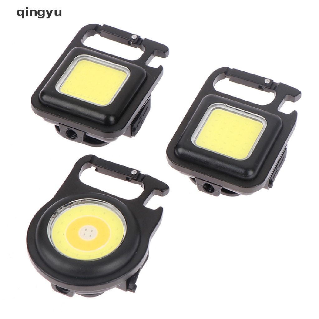 Đèn COB Khẩn Cấp Sạc USB Kèm Móc Khóa Tiện Dụng Cho Hoạt Động Ngoài Trời