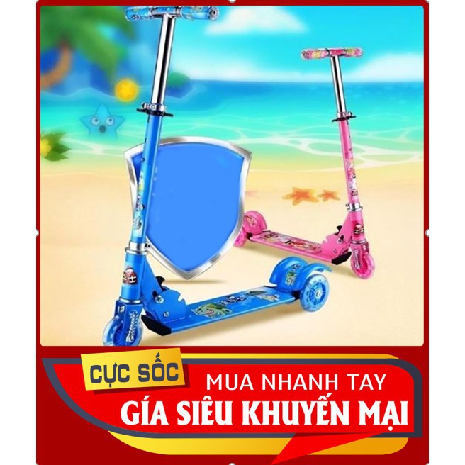 siêu re chất lượng cao 🛴Xe scooter  3 bánh tự cân bằng🍄Xe Trượt Scooter 3in1 cho bé có thể gấp gọn🛴