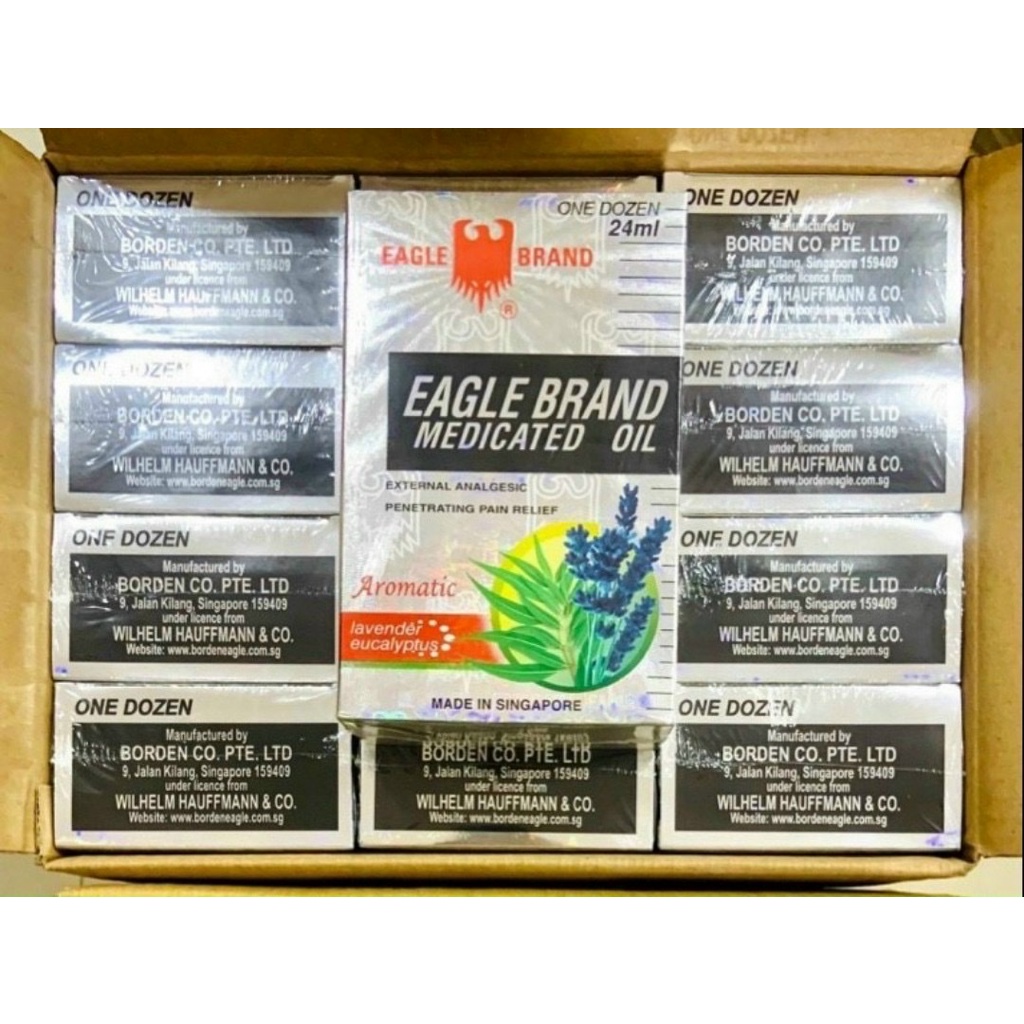 Dầu Gió Xanh Singapore Tiêu Chuẩn Mỹ 2 nắp 24ml Chính hãng