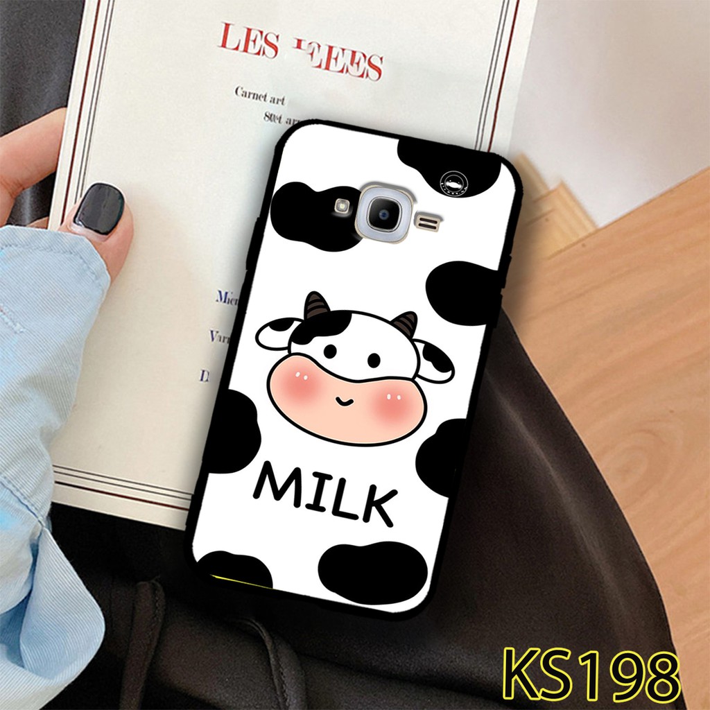 Ốp lưng Samsung J1-2016/J2-2016/J2 Core/J2 Pro/J2 Prime in hình bò sữa siêu đẹp,độc, lạ_KINGSTORE.HN_Ốp SS