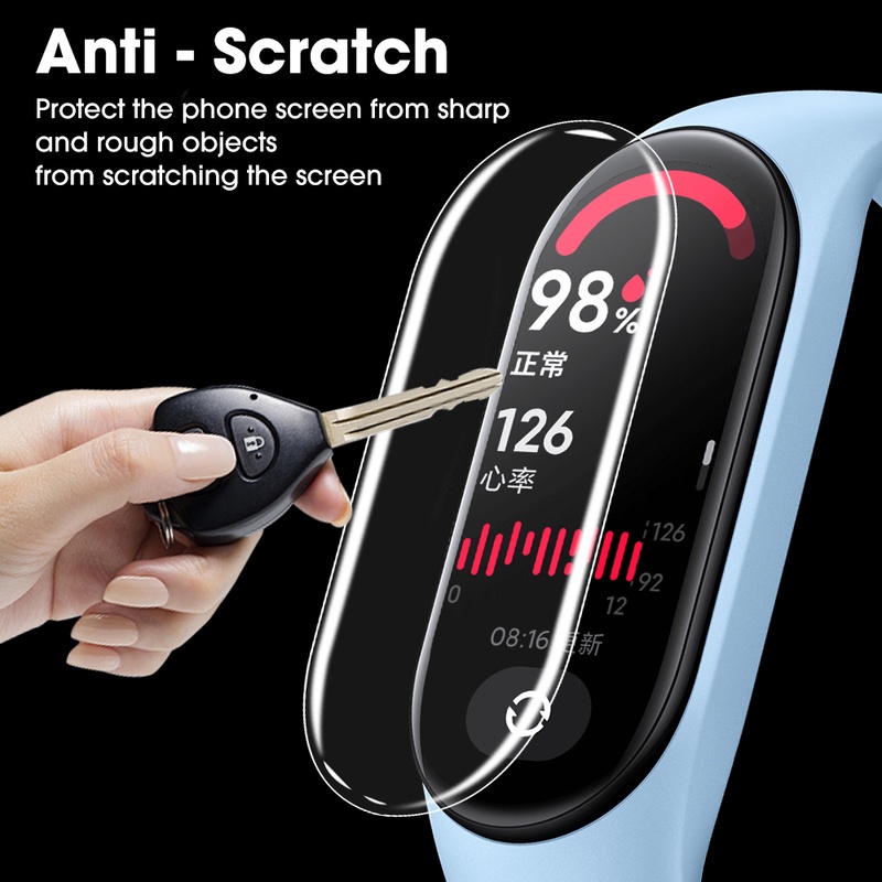 Kính Cường Lực HD Bảo Vệ Màn Hình Cho Đồng Hồ Thông Minh Mi Band 7 7NFC