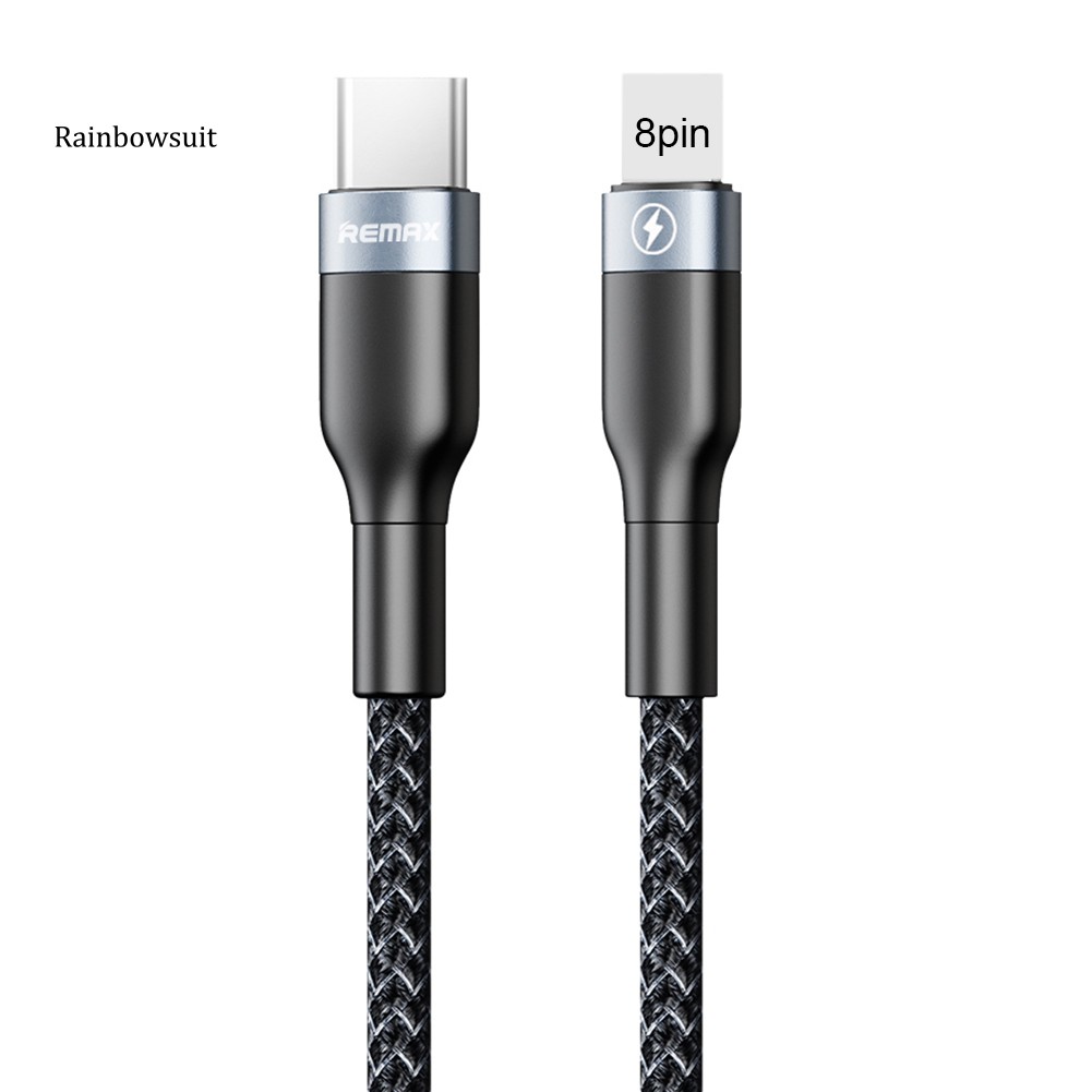 Dây Cáp Sạc Nhanh Remax Rc-009 1m 3a Pd Cho Iphone