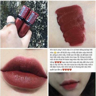 SON BJ MÀU 33 ĐỎ NÂU ( MÀU MỚI )