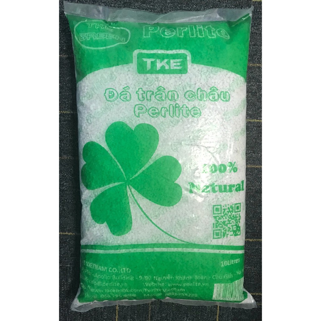 Perlite- Đá trân châu 1kg- (10 lit) Chất lượng tốt nhất.