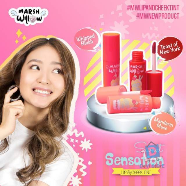 (Hàng Mới Về) Son Tint Marshwillow Màu Sắc Ngọt Ngào Quyến Rũ Cho Nữ | BigBuy360 - bigbuy360.vn