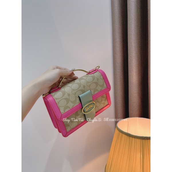 Túi xách Kiềng Coach hàng quảng châu ảnh thật shop chụp
