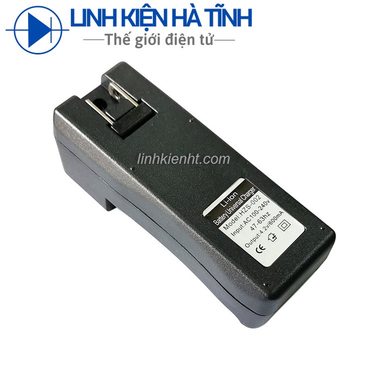 Bộ sạc pin đa năng sạc pin 18650 tự ngắt sạc được 2 pin