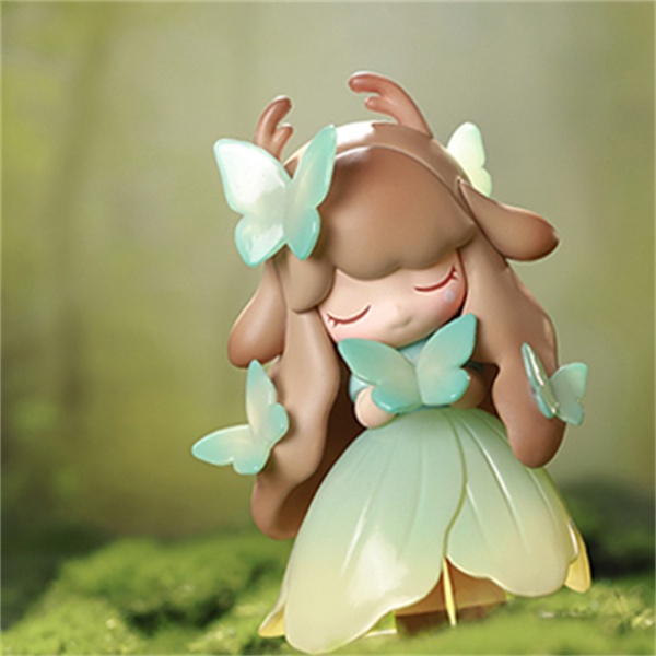 ★Hgtoys★Bộ 52 Mô Hình Búp Bê Laply Firefly Forest Series Mystery Dùng Trang Trí